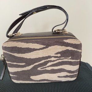 Vintage Kate Spade camera bag NWOT brown and beige